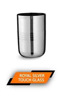 Sapphire Royal Silver Touch Glass